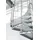 Minka Spindeltreppe Spino 120 cm Durchmesser 305,5 cm Zink