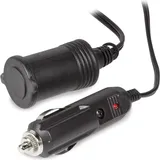 Logilink CP0111 Zigarettenanzünder Verlängerungskabel 2m schwarz