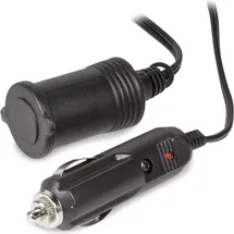 Logilink CP0111 Zigarettenanzünder Verlängerungskabel 2m schwarz