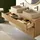 Tikamoon Waschtischunterschrank 120 x 0 x 0 cm Braun