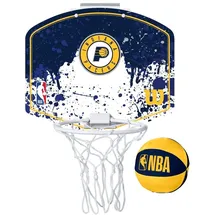 Wilson Mini-Basketballkorb NBA Team Mini Hoop, Indiana Pacers, Kunststoff, TU
