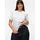 Vero Moda Curve Kurzarmshirt VERO MODA CURVE "VMPAULINA SS T-SHIRT GA JRS NOOS CUR", Damen, Gr. M, weiß (hellweiß), Jersey, Obermaterial: 100% Baumwolle, unifarben, normal, Rundhals, Shirts, Baumwolle, regular fit