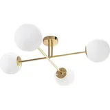 TOOLIGHT App1248-4Cp 4 E27 gold Glas Metall