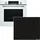 Bosch Backofen-Set weiß 3D-Heißluft + Induktionskochfeld PowerBoost