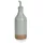 Zeller Essig- und Ölspender 420 ml Steingut/Edelstahl blau/grün
