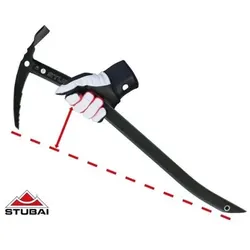 Eispickel Level | 59 cm | für Bergsteiger und Skitouren, ohne Handschlaufe
