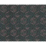EDEM 84114BR95 Grafik Tapete 1,06 m x 10,05 m 10,65 m2 Anthrazit/Grün