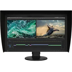EIZO LCD-Monitor "ColorEdge CG2700S", E (A-G), schwarz, B:63,8cm, Monitore