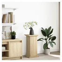 vidaXL Postament mit Stauraum 31 x 30 x 60 cm Sonoma-Eiche
