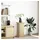 vidaXL Postament mit Stauraum 31 x 30 x 60 cm Sonoma-Eiche