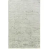 benuta pure Viskoseteppich, Mintgrün, Textil, Beton Optik, Rechteckig, 120x170 cm, für Fußbodenheizung geeignet, Teppiche & Böden, Teppiche