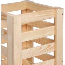 Hi Kartoffel- und Obstkiste natur Holz Fichte B/H/T: ca. 30x52,5x37 cm - Natur