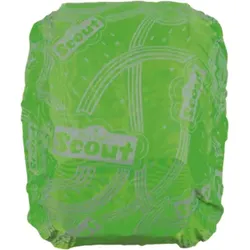 SCOUT 25400199400 Neon Safety Cape grün