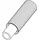 Rehau Universalrohr 20 x 2,8 mm 50 m silber RAL 9006/schwarz