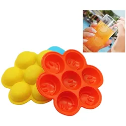 Silikon Eiswürfelform Smiley Emoji Eiswürfel Eis für Whiskey Wein Bar Party Neu