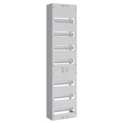 ABN VR17 Verteilerfeld 1V 7x Gerätetragschiene 1V7, 84TE, BxH: 250x1050mm