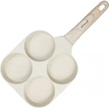 OEM Marmor Bratpfanne für Eier, 4 Abschnitte Klausberg KB-7823