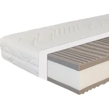 Beco Maxima Plus Taschenfederkernmatratze 100x200cm 22 cm H2, hoch - weiß