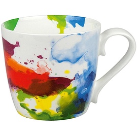 Könitz 1120571694 Kaffeebecher On Colour Flow Porzellan, 415 ml, bunt