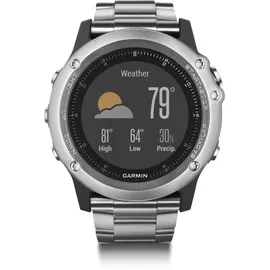 Garmin Fenix 3 Saphir titanium mit Titaniumarmband