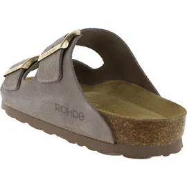 ROHDE Damen Pantolette grau Größe 43 - 43 EU