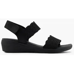 Keilsandalette ARYA-ON THE RISE - Damen - schwarz