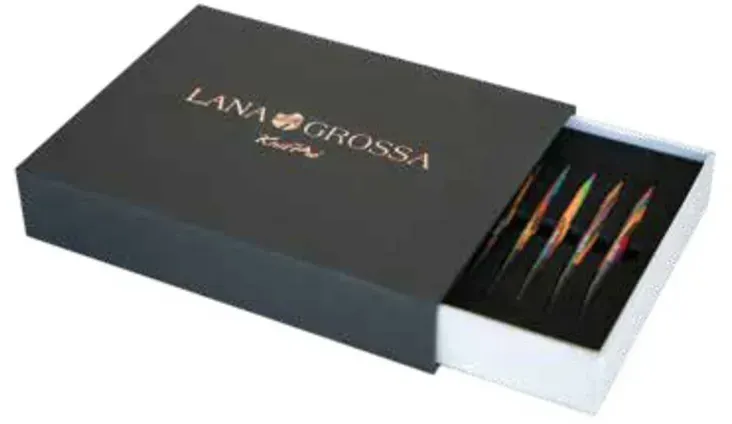 Lana Grossa Rundstricknadel Set Rainbow