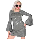 W WIDMANN MILANO Party Fashion - Kostüm Groovy Style 70er Jahre, Kleid, Hippie, Faschingskostüme