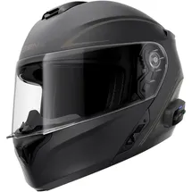 Sena Outrush R Bluetooth Klapphelm mit Intercomsystem (Schwarz, L)