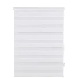 ONDECO Doppelrollo Just Klemmfix 100 x 160 cm Weiß