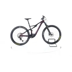 Orbea Rise H20 Fully E-Bike 2023 - metallic mulberry black matt - L