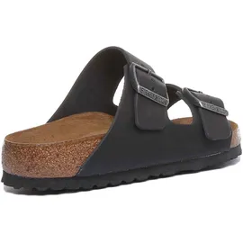 Birkenstock Arizona Weichbettung Naturleder geölt schwarz 46