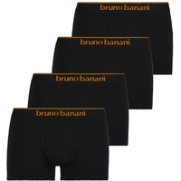 bruno banani Boxershorts »Short 2Pack Quick Access«, (2er Pack), Kontrastfarbene Details Bruno Banani schwarz