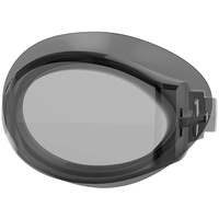 Speedo Unisex Erwachsene Mariner Pro Optical Lens Schwimmbrille, Schwarz/Rauchfarben, Einheitsgröße