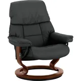 Stressless Stressless® Relaxsessel »Ruby«, mit Classic Base, Größe S, Gestell Eiche, Wenge, Braun & schwarz schwarz