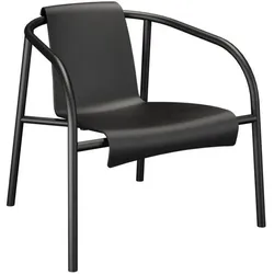 Nami Outdoor Lounge-Stuhl  schwarz