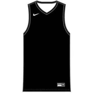 Nike Herren Team25 Basketball Stock Reversible Jersey - Schwarz