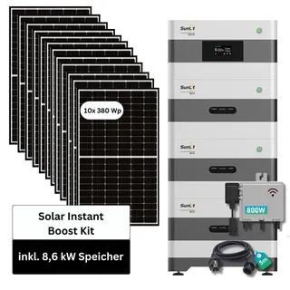 Solar + Speicher Komplett Set