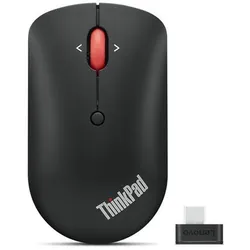 Lenovo 4Y51D20848 Kompakte drahtlose Maus mit Usb-C-Empfänger