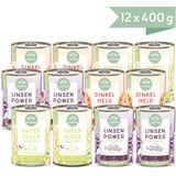 naftie veganes Nassfutter Mixpaket 12x400 g Dose