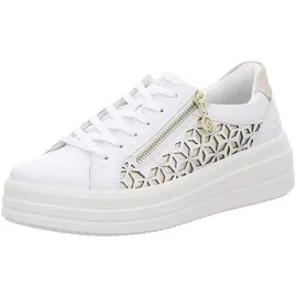 remonte Sneaker Low Weiß/Gold Damen 37
