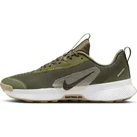 Nike Juniper Trail 3 Sneaker, Medium Olive/Sequoia-Desert Khaki-White, 42.5