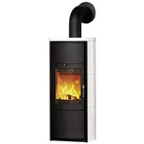 HARK Zeitbrandofen »Keno ECOplus«, Kacheln, 7 kW, Dauerbrand geeignet - weiss
