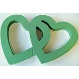 MOSY Doppel-Herz Steckschaum 58 cm