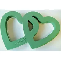 MOSY Doppel-Herz Steckschaum 58 cm
