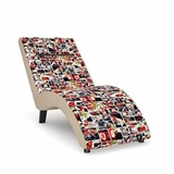 Max Winzer Max Winzer® Relaxliege »build-a-chair Nova«, inklusive Nackenkissen, zum Selbstgestalten bunt