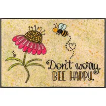 Wash+Dry Bee Happy 50 x 75 cm Mehrfarbig