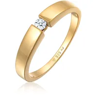 Elli DIAMONDS Ring Gold | transparent 56