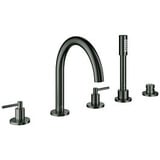 GROHE Atrio 5-Loch-Wannen-Kombination 29407AL0 mit Hebelgriffen, chrom