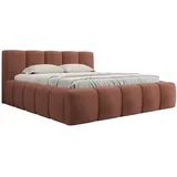 Mirjan24 Polsterbett Rosa, Textil, Rechteckig, 140x200 cm, Schlafzimmer, Betten, Polsterbetten